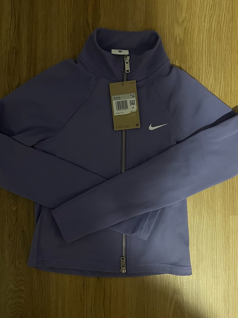 Nike Men's Purple Full-Zip Performance Jacket